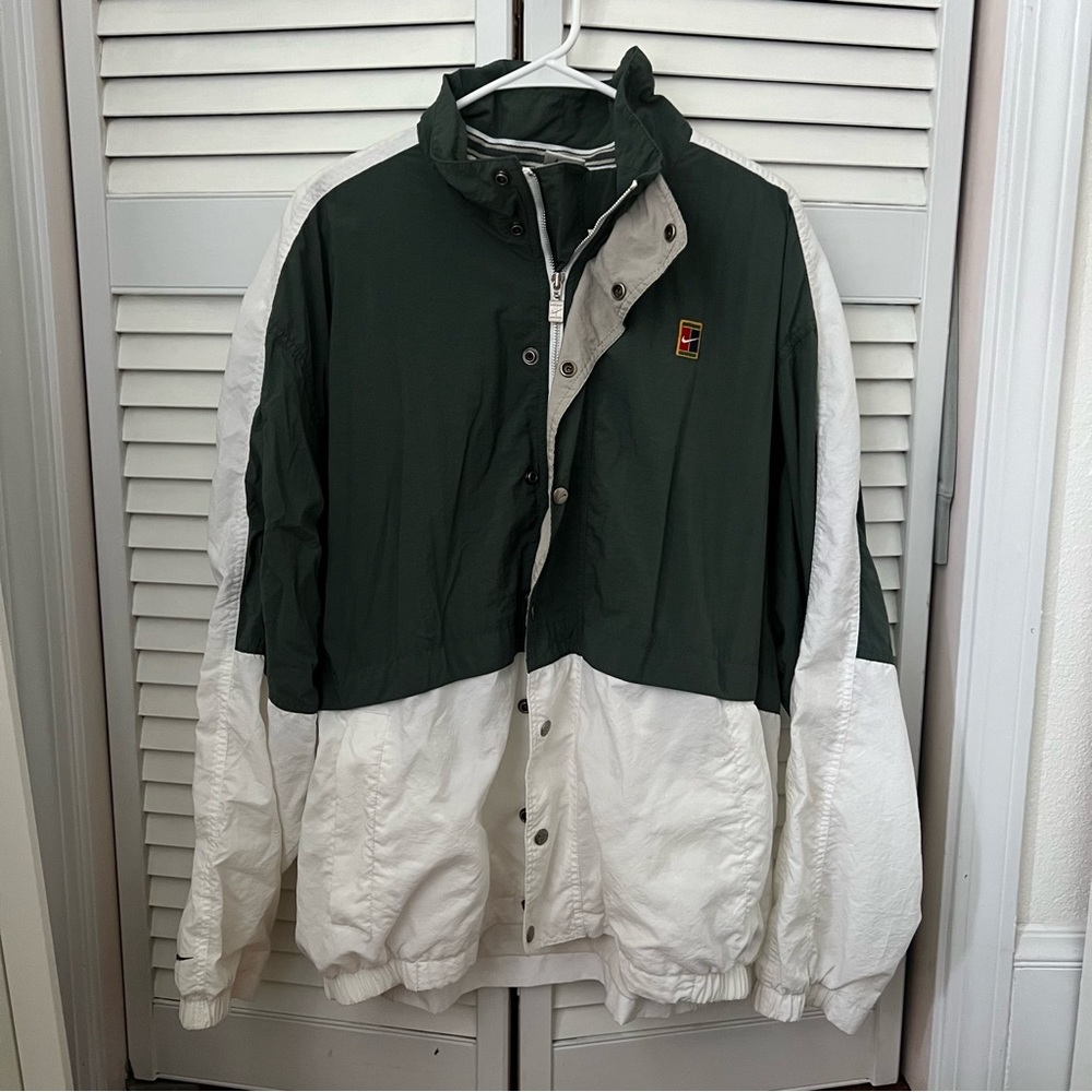 Vintage 90s Nike Court Windbreaker Jacket